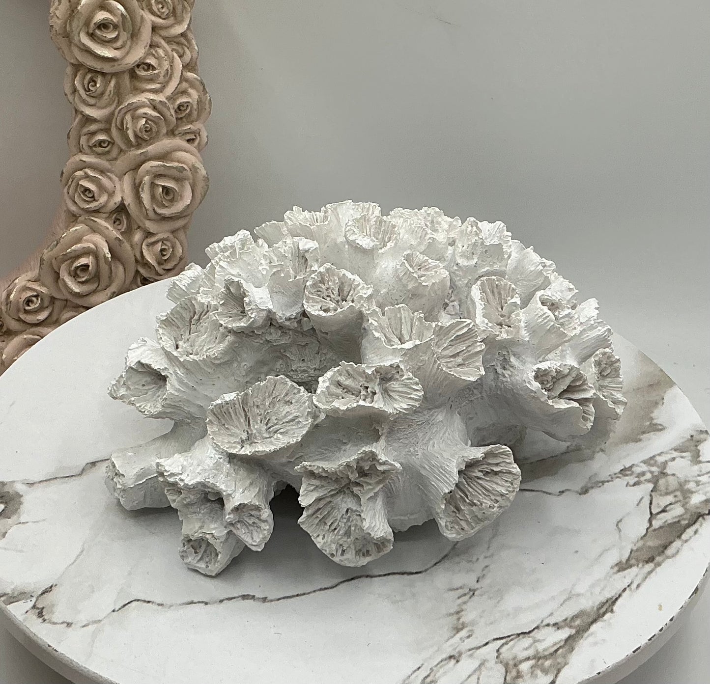 Faux White Tube Coral, Eco Friendly Coral, Faux White Coral Decor