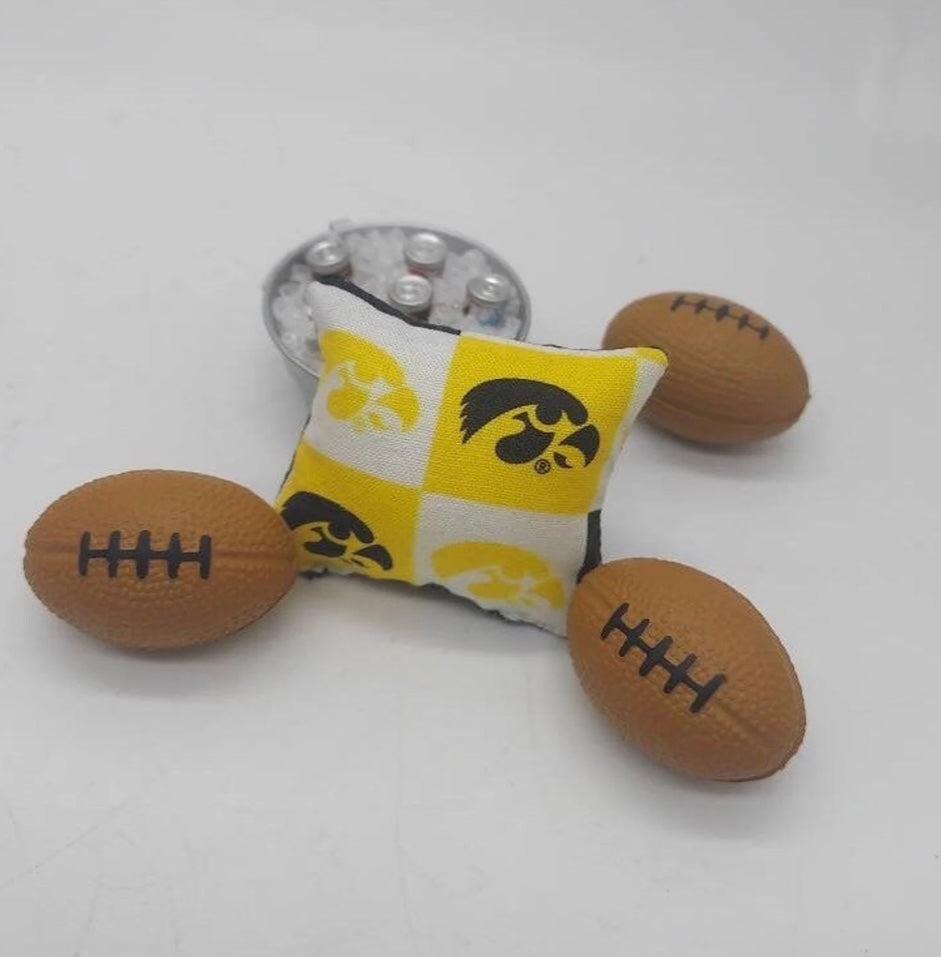 Iowa Hawkeyes Ornament I College Football Christmas Ornament I Iowa Christmas Ornament I Hawkeyes Coastal Christmas