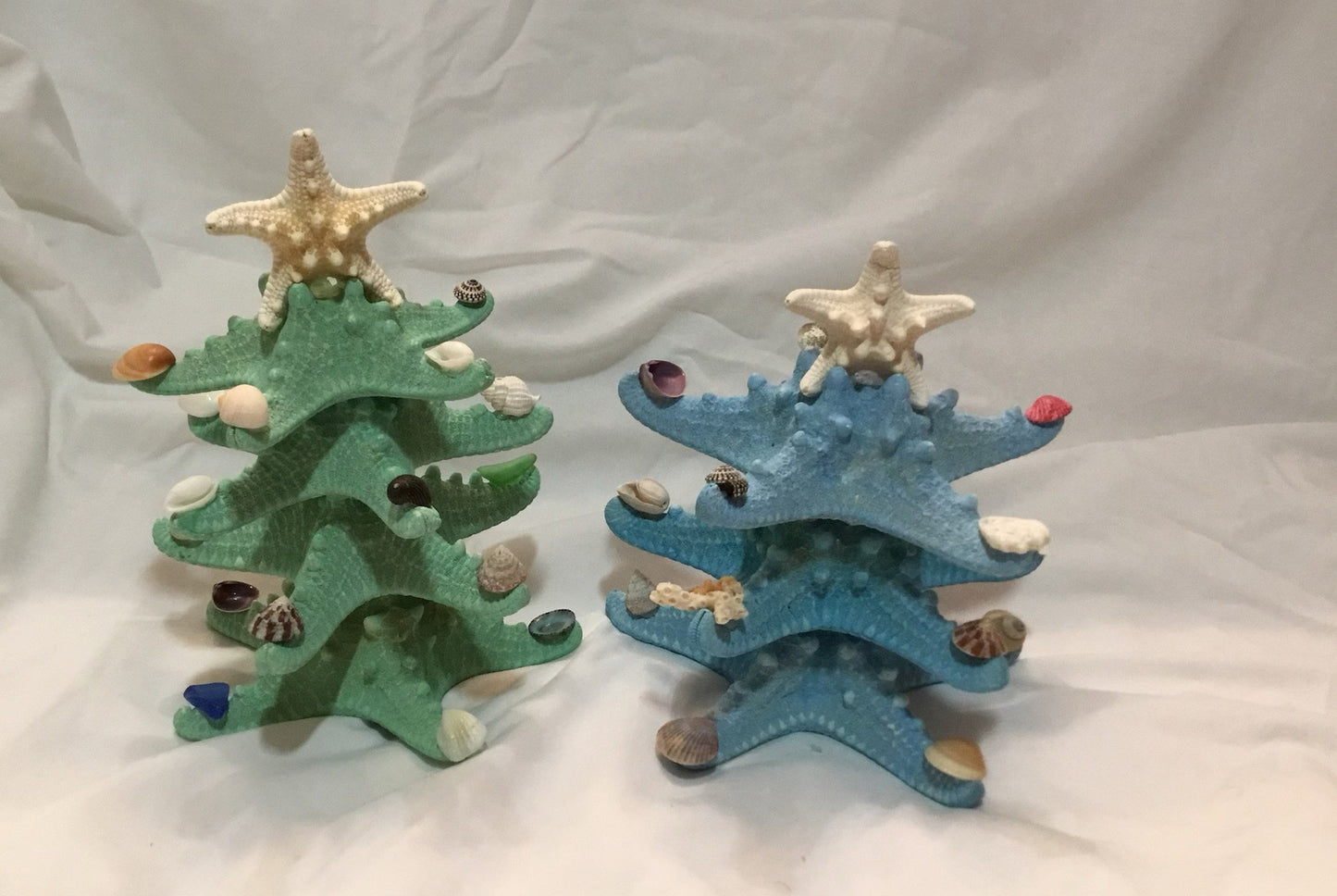 Starfish Christmas Tree Decoration I Starfish Beach Christmas Tree I Table Top Christmas Tree