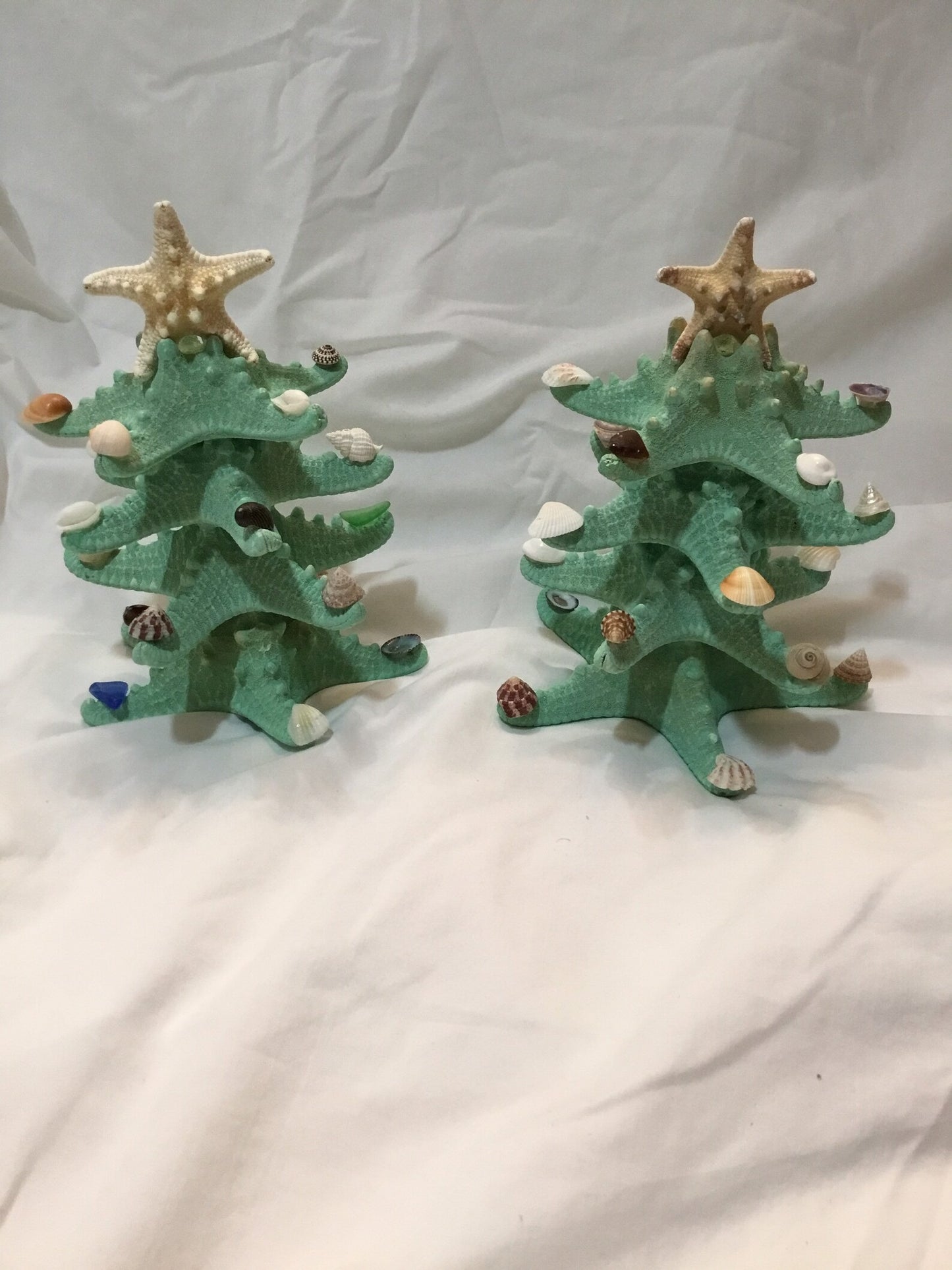 Starfish Christmas Tree Decoration I Starfish Beach Christmas Tree I Table Top Christmas Tree