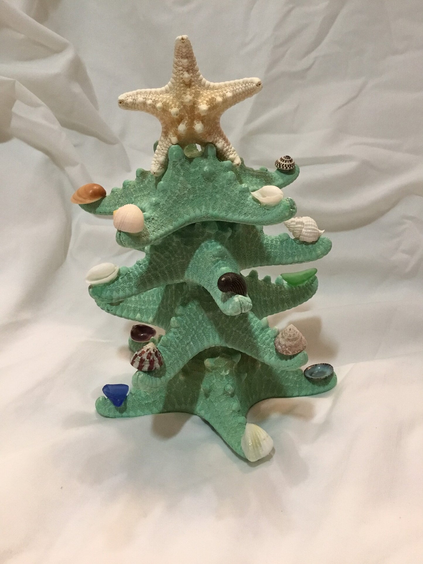 Starfish Christmas Tree Decoration I Starfish Beach Christmas Tree I Table Top Christmas Tree