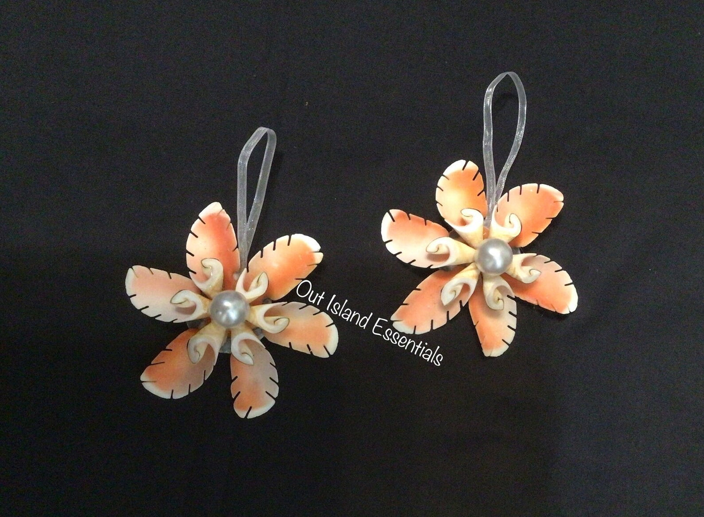 Snowflake Luai | Seashell Ornament | Seashell Christmas Ornament | Handmade Ornament
