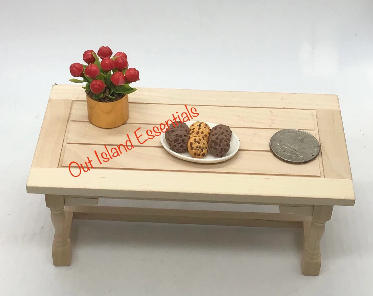 Miniature Dollhouse Cookie Platter I Miniature Tray Of Loose Cookies