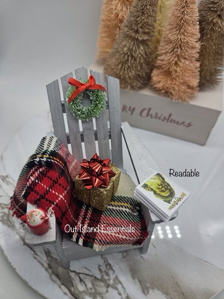 Adirondack Christmas Ornament Cozy Up By The Campfire For Christmas Ornament