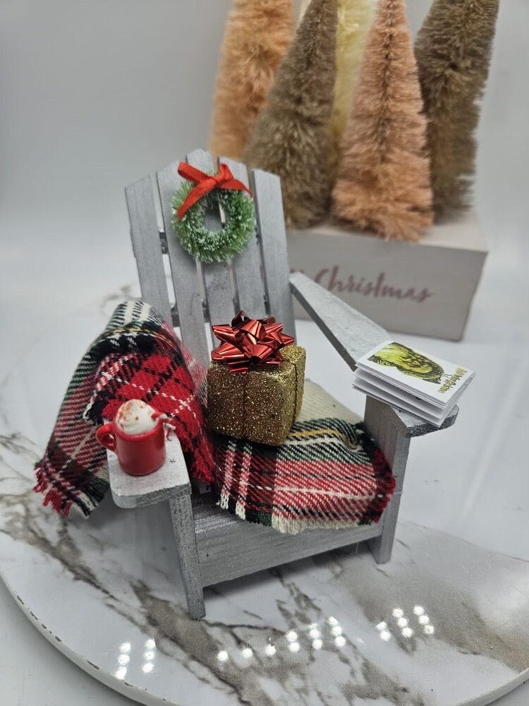 Adirondack Christmas Ornament Cozy Up By The Campfire For Christmas Ornament