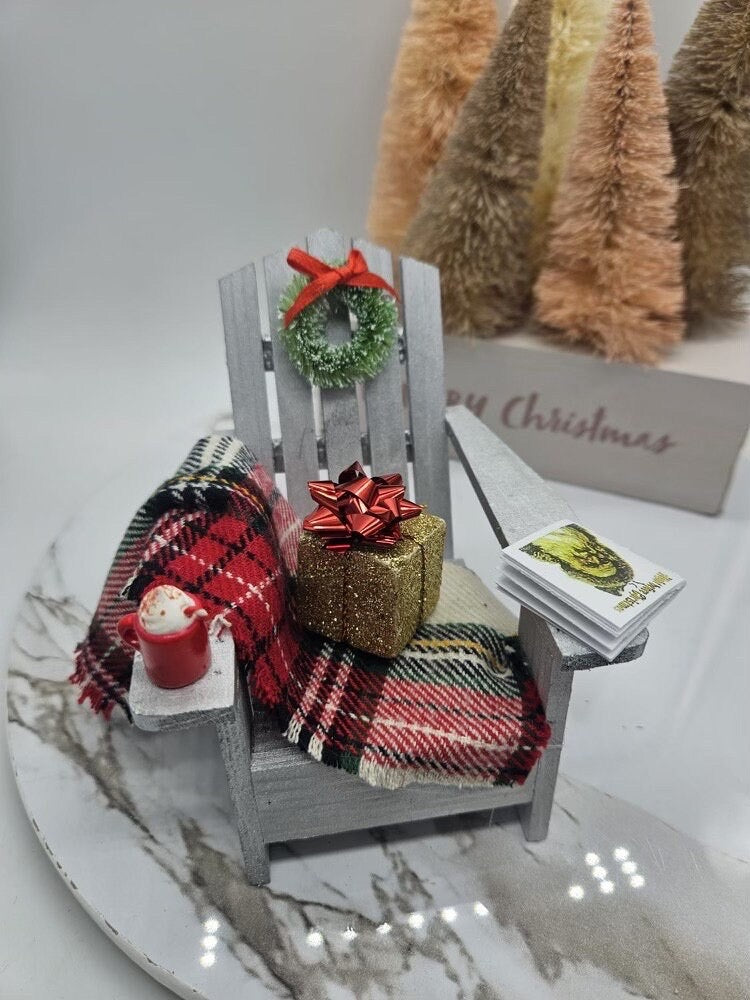 Adirondack Christmas Ornament Cozy Up By The Campfire For Christmas Ornament