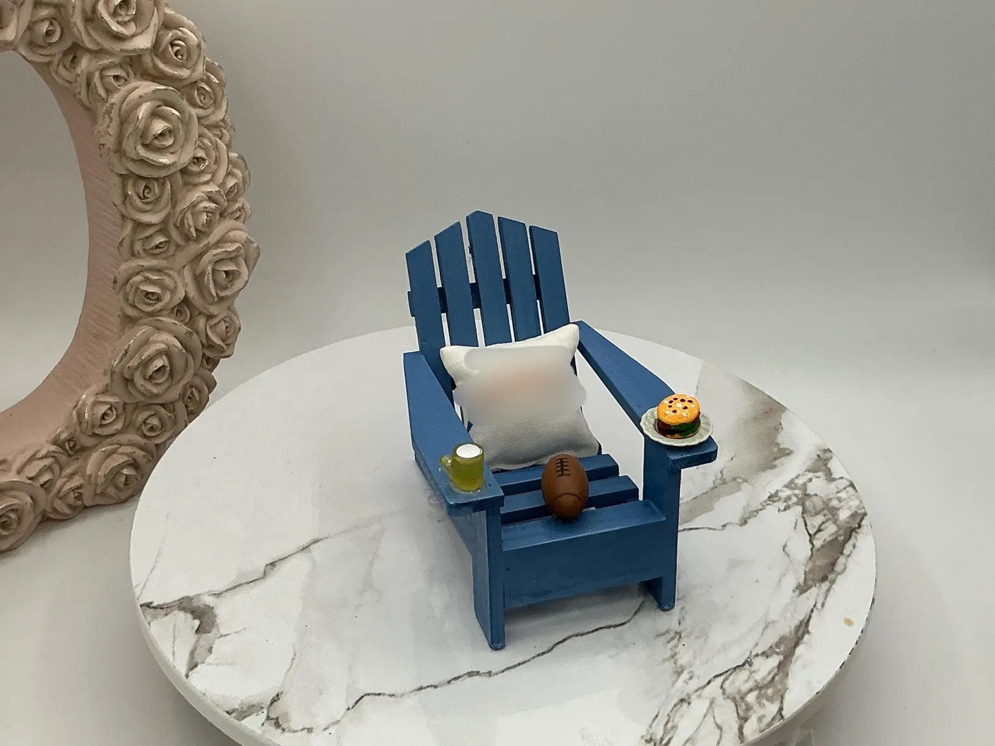 Chargers Football Christmas Ornament | Adirondack Chair Ornament I L.A. Christmas Ornament