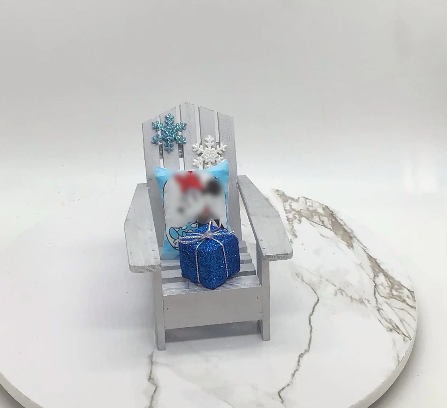 Home For Christmas Beach Ornament | Happiest Place On Earth Christmas Ornament | Adirondack Beach Chair Christmas Ornament