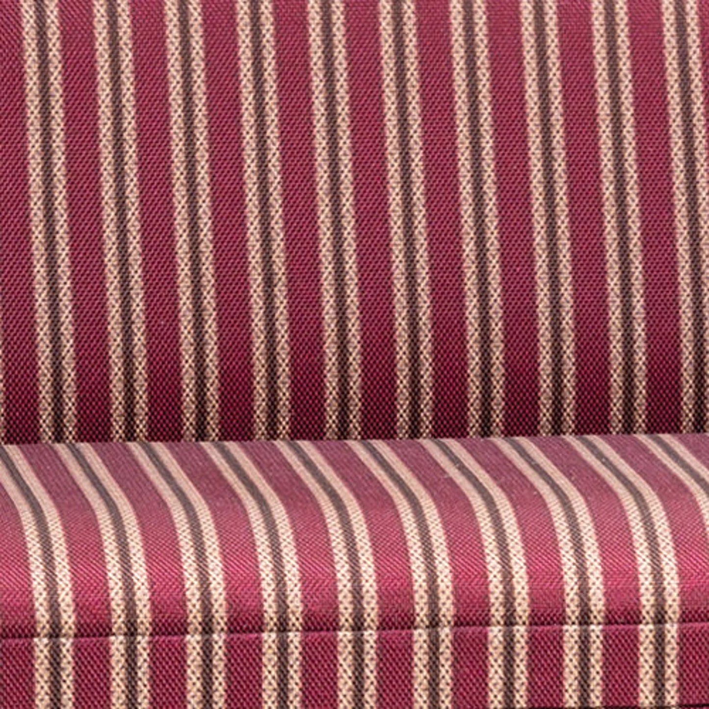 Dollhouse Miniature Mahogany Living Room Sofa OR Arm Chair | Miniature 1:12 Scale Furniture | Dollhouse Accessories | Miniature Fabric Sofa