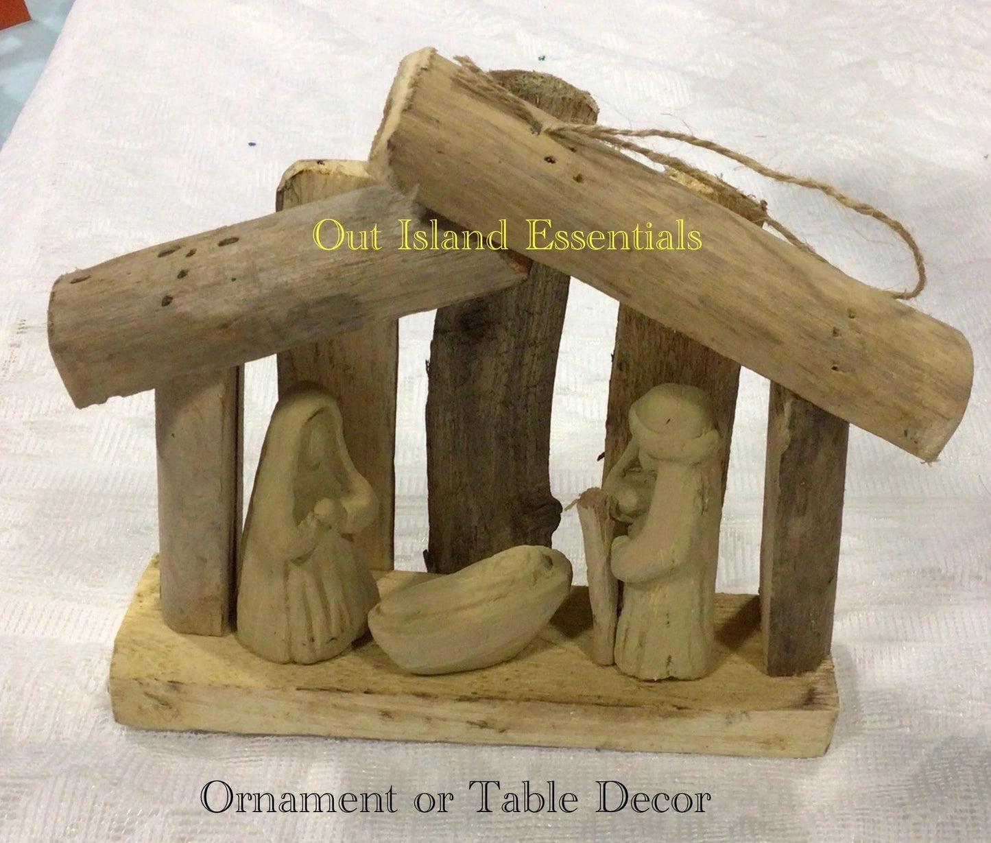 Driftwood Nativity I Rustic Nativity I Driftwood Ornament I Driftwood Decor