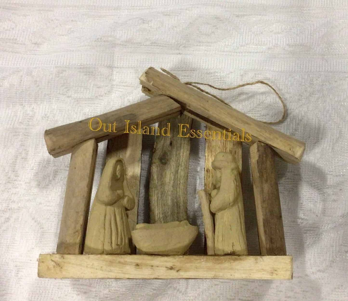 Driftwood Nativity I Rustic Nativity I Driftwood Ornament I Driftwood Decor