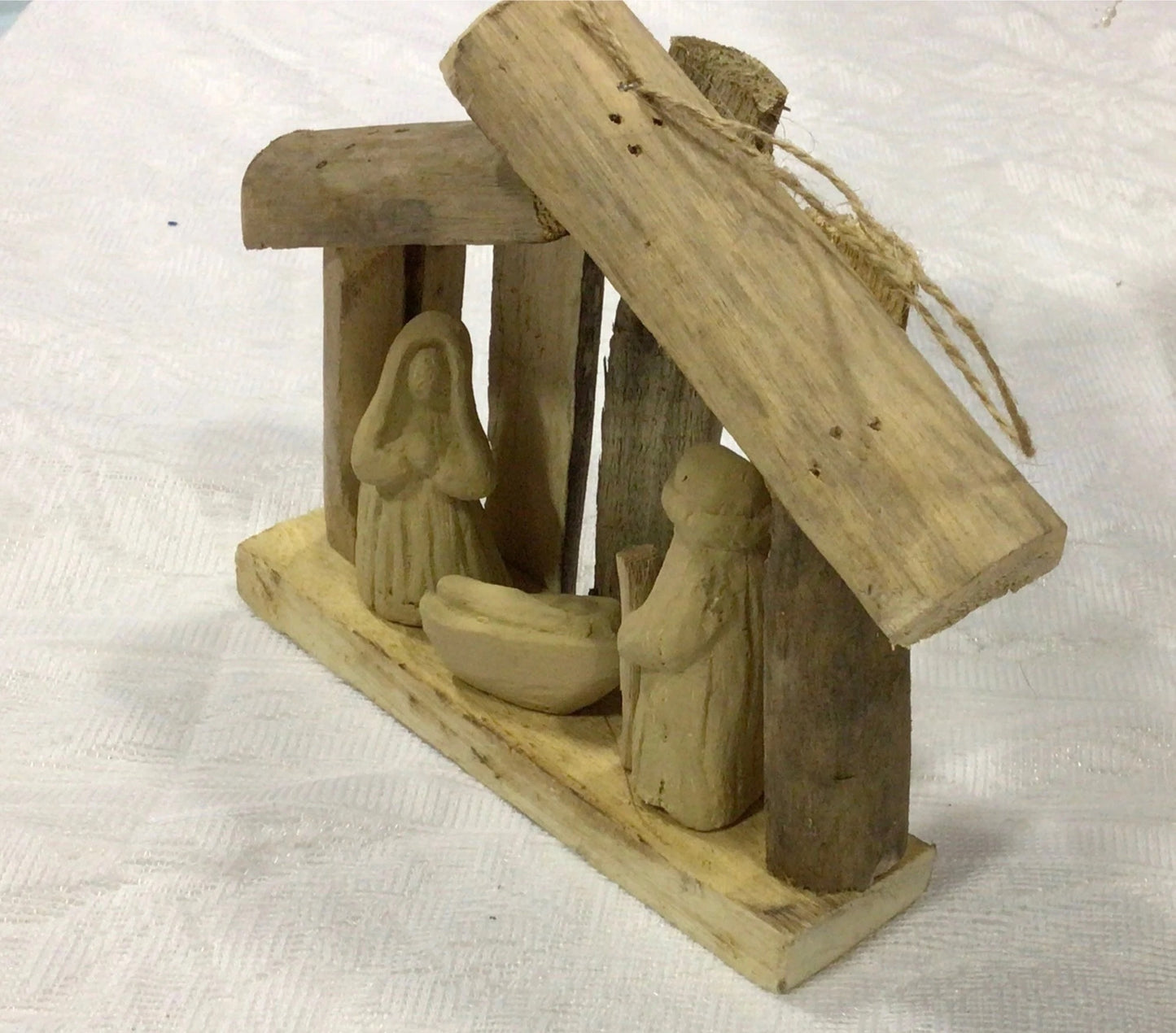 Driftwood Nativity I Rustic Nativity I Driftwood Ornament I Driftwood Decor