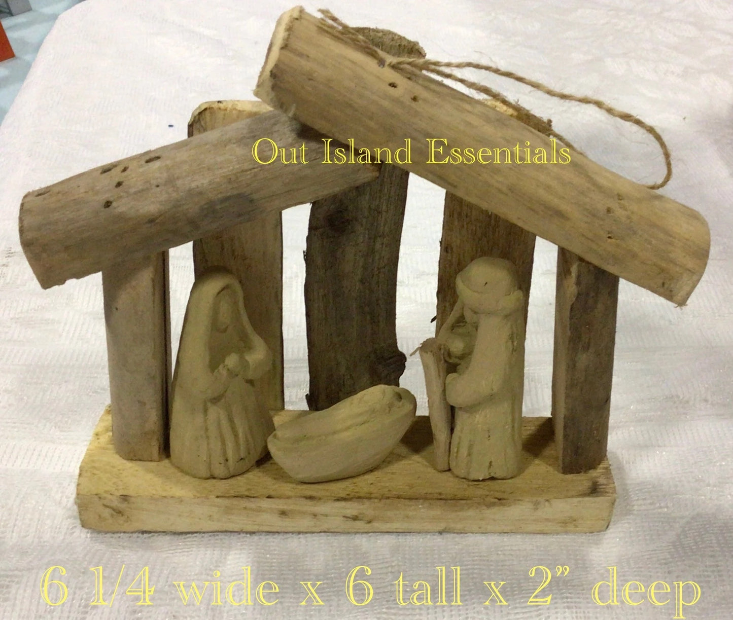 Driftwood Nativity I Rustic Nativity I Driftwood Ornament I Driftwood Decor
