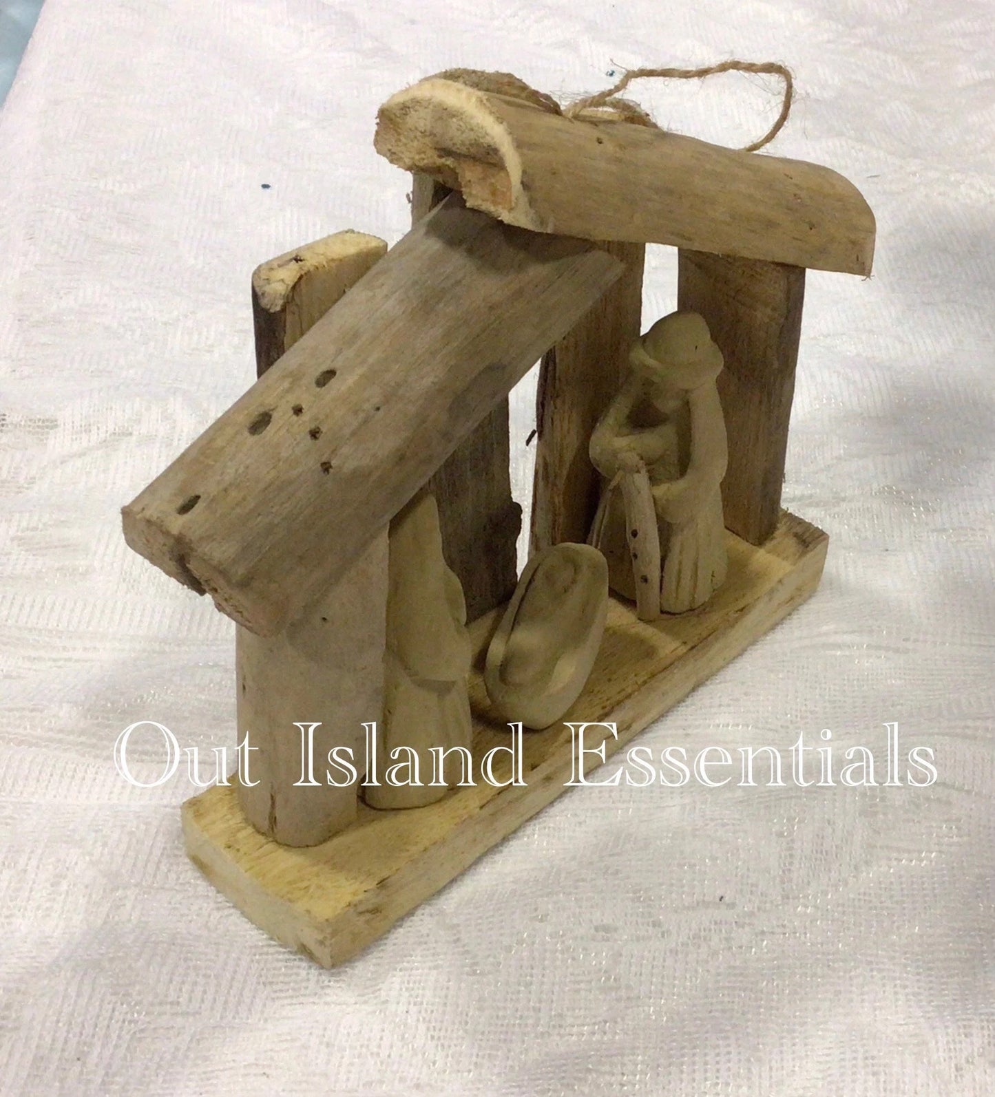 Driftwood Nativity I Rustic Nativity I Driftwood Ornament I Driftwood Decor