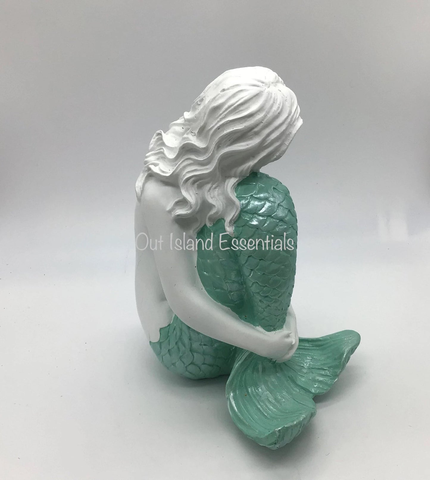 Mermaid Statue | Mermaid Decoration | Rustic Mermaid | Relaxing Mermaid | Little Mermaid I Mermaid Decor