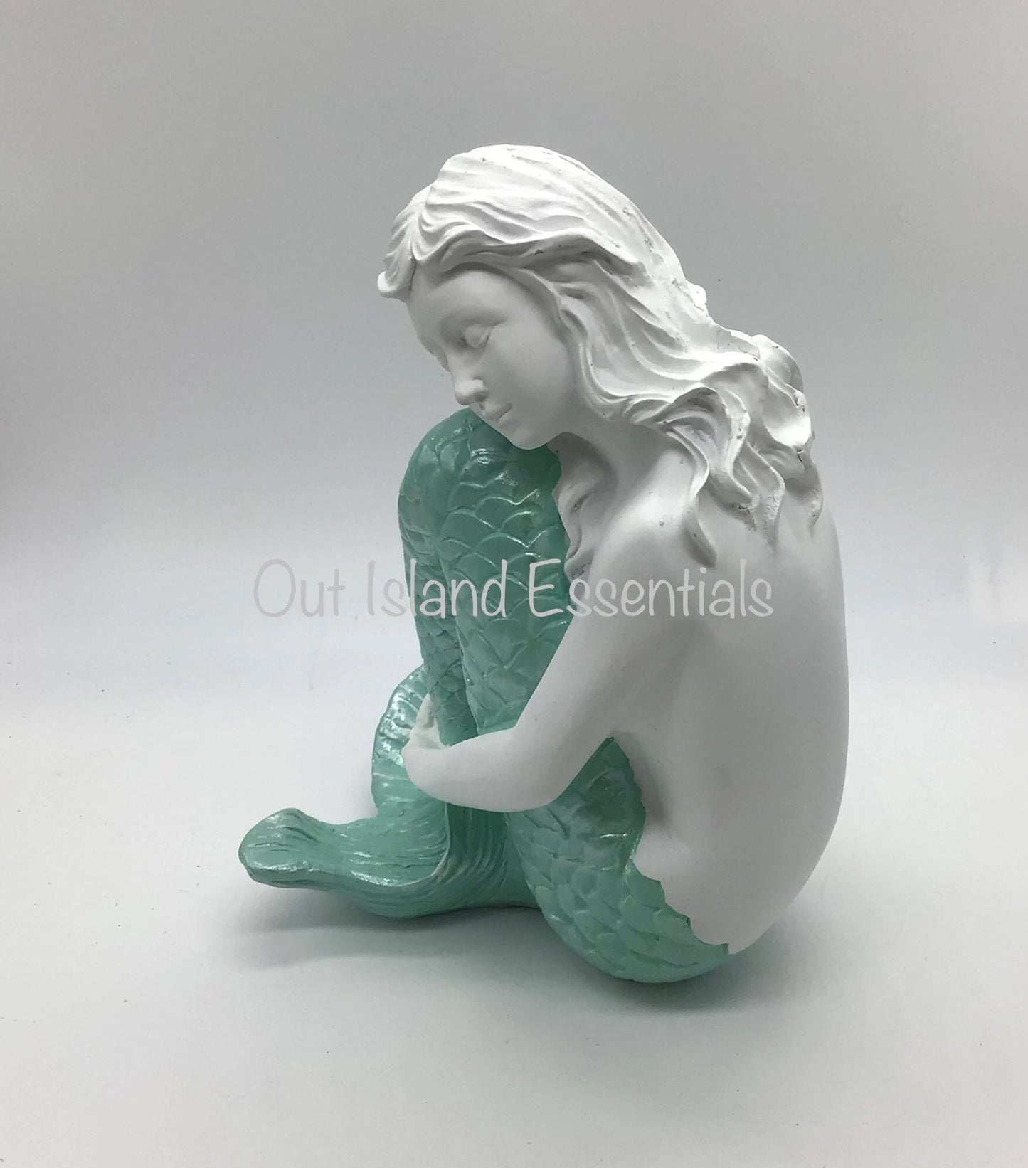 Mermaid Statue | Mermaid Decoration | Rustic Mermaid | Relaxing Mermaid | Little Mermaid I Mermaid Decor