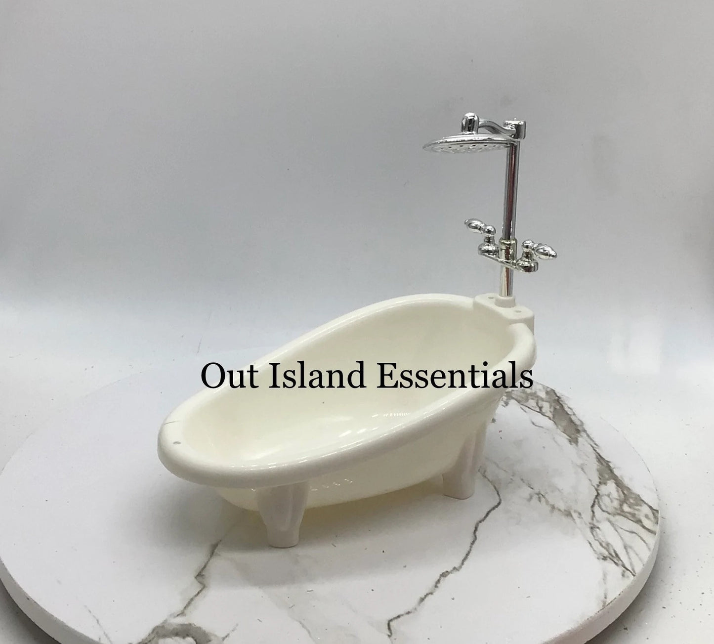 NEW Miniature Bathtub I Dollhouse Miniature Bathtub I Miniature White Bathtub