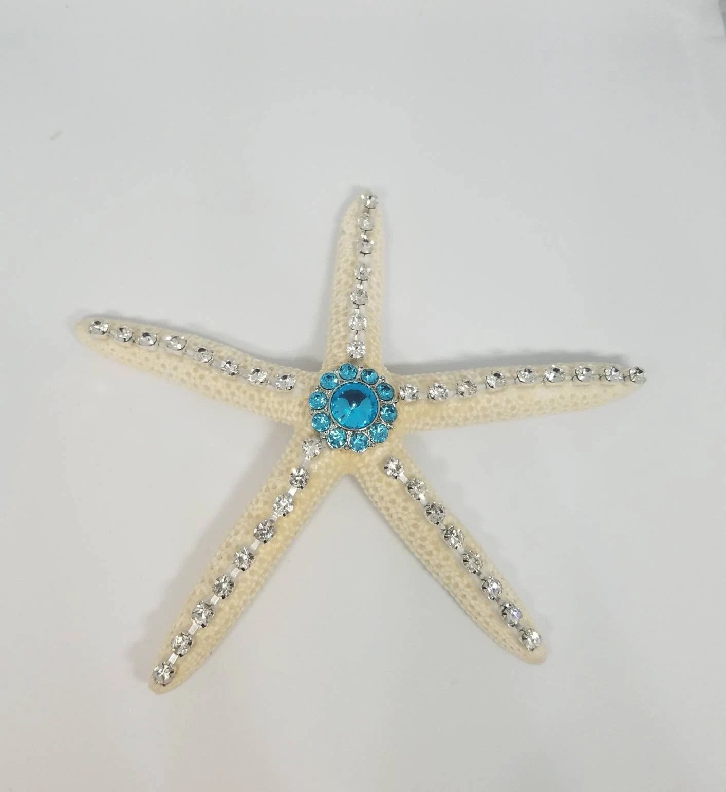 OOAK Rhinestone Starfish Ornament I Bling Starfish I Rhinestone Starfish I Starfish Christmas Ornament