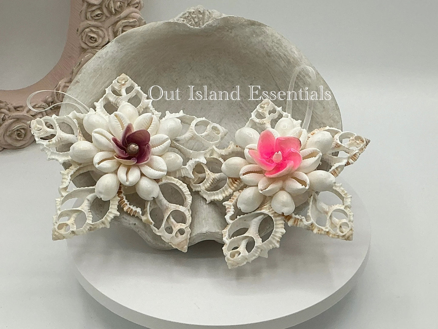 Seashell Snowflake, White Snowflake, Seashell Ornament, Shell Christmas Ornament, Seashell Snowflake Christmas Ornament, Bursa Snowflake
