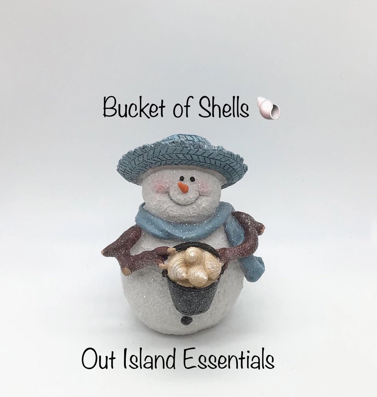 Three Amigos Snowman Christmas Statues I Snowman Decor I Take Me To The Beach Coastal Christmas