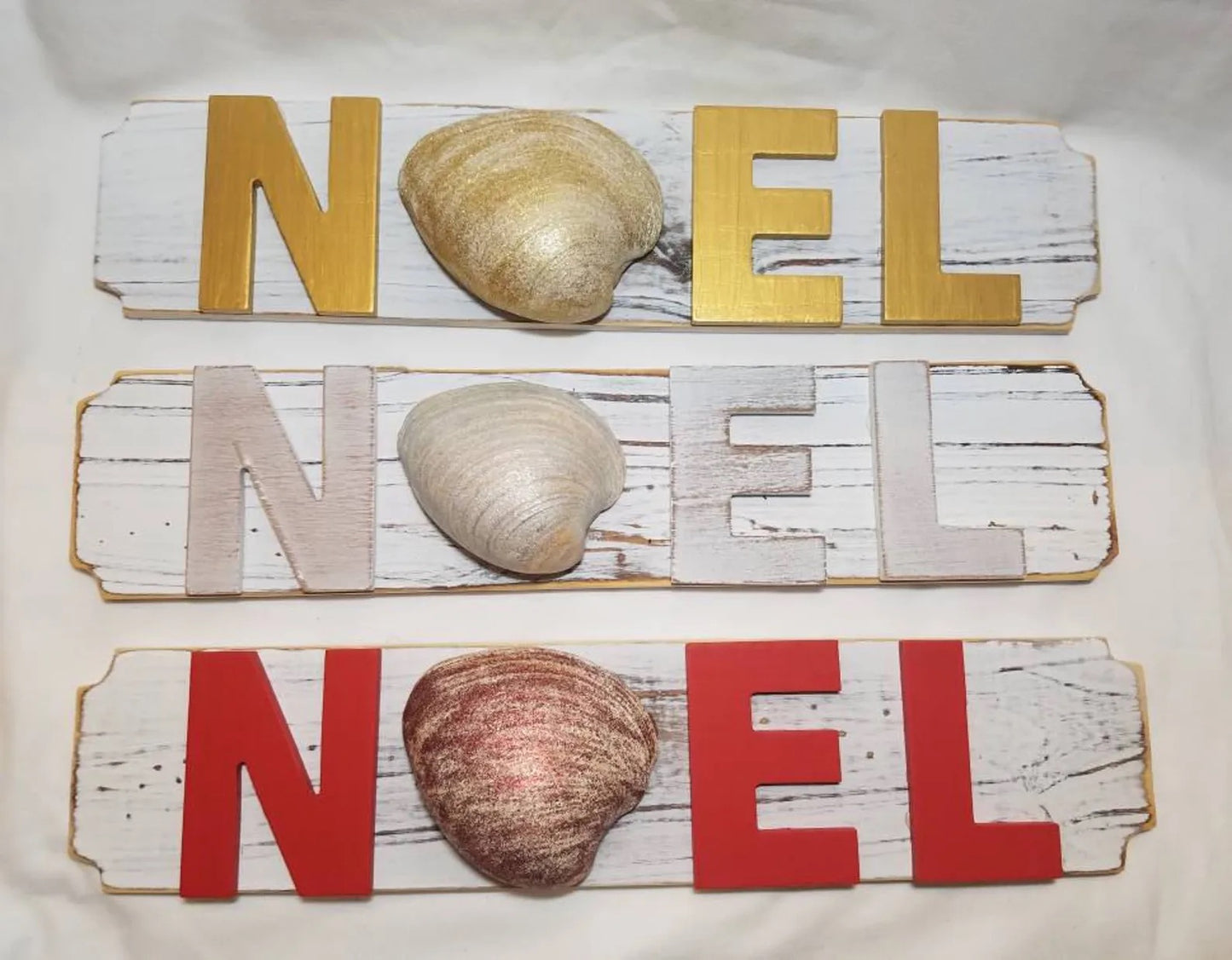 Noel Sign, Beach Sign, Coastal Christmas Sign, Noel Christmas Beach Sign