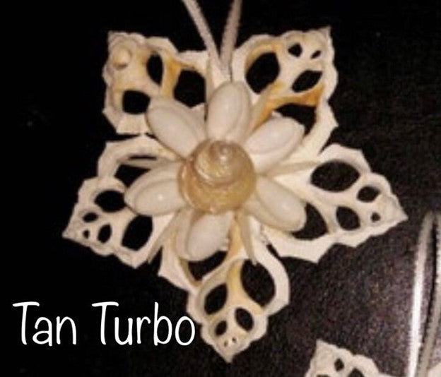 Seashell Snowflake, White Snowflake, Seashell Ornament, Shell Christmas Ornament, Seashell Snowflake Christmas Ornament, Bursa Snowflake