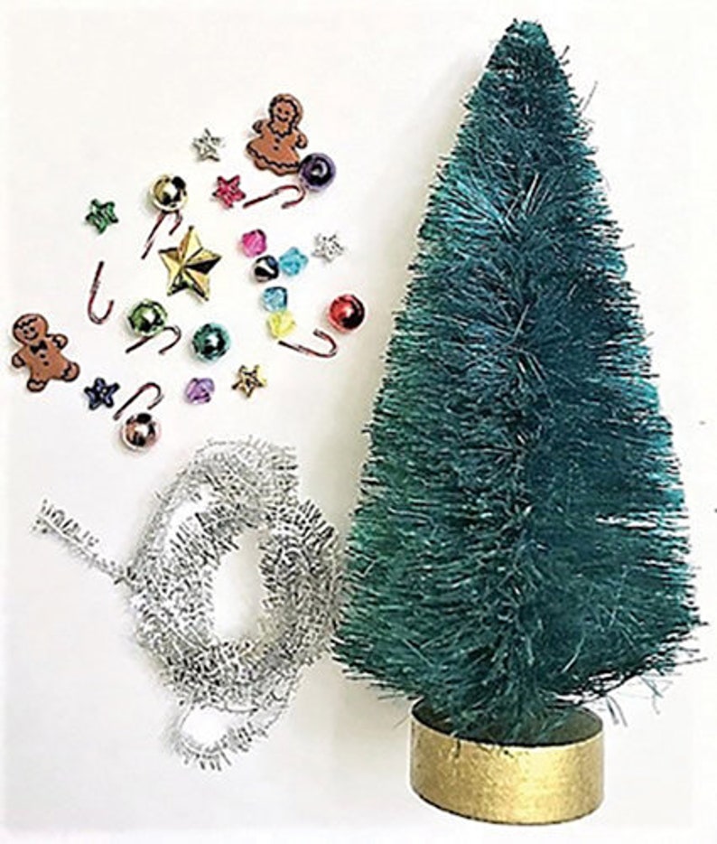 Miniature Dollhouse Christmas I Assorted Miniature Christmas Accessories I Miniature 1:12 Scale Christmas Decorations