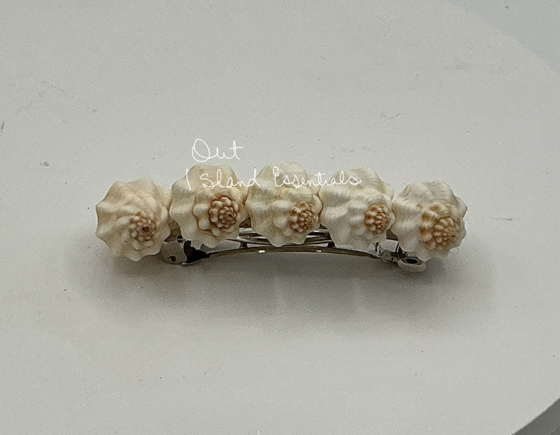 Seashell Hair Clip I Mermaid Hair Clips I Coastal Hair Clip I Seashell Hair Clip I Coastal Hair Accessories