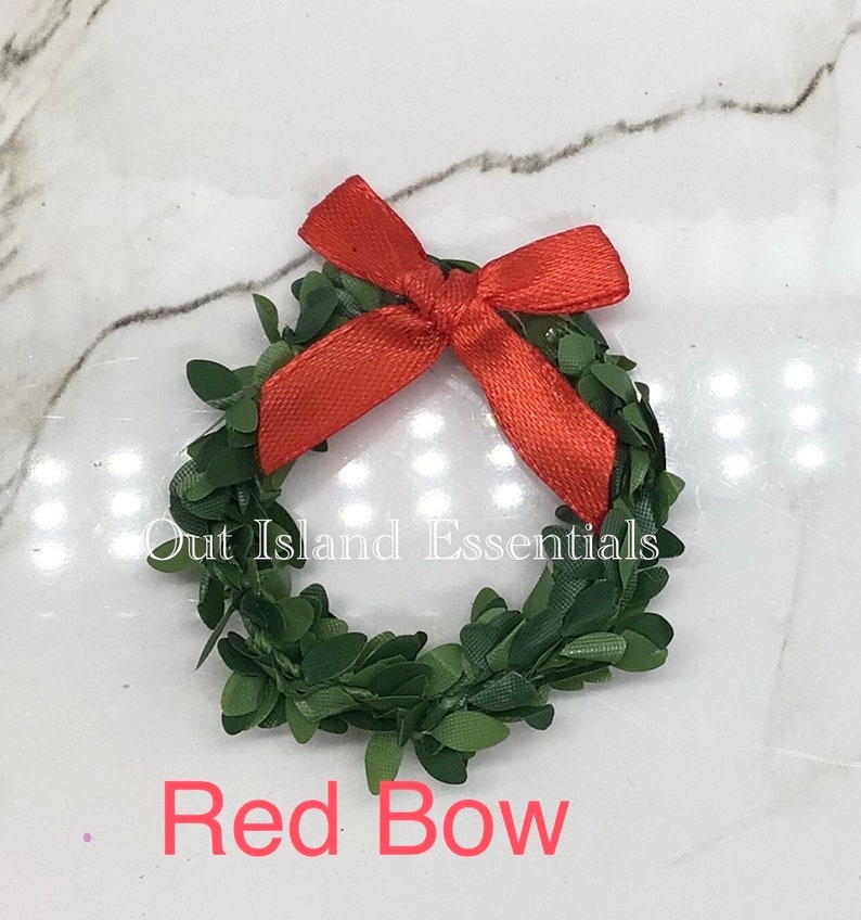 1 Pc. Artsian Made Dollhouse Miniature Wreath I Miniature Doll Wreath I Miniature Christmas Decor I 1:12 Scale Mini | Miniature Christmas