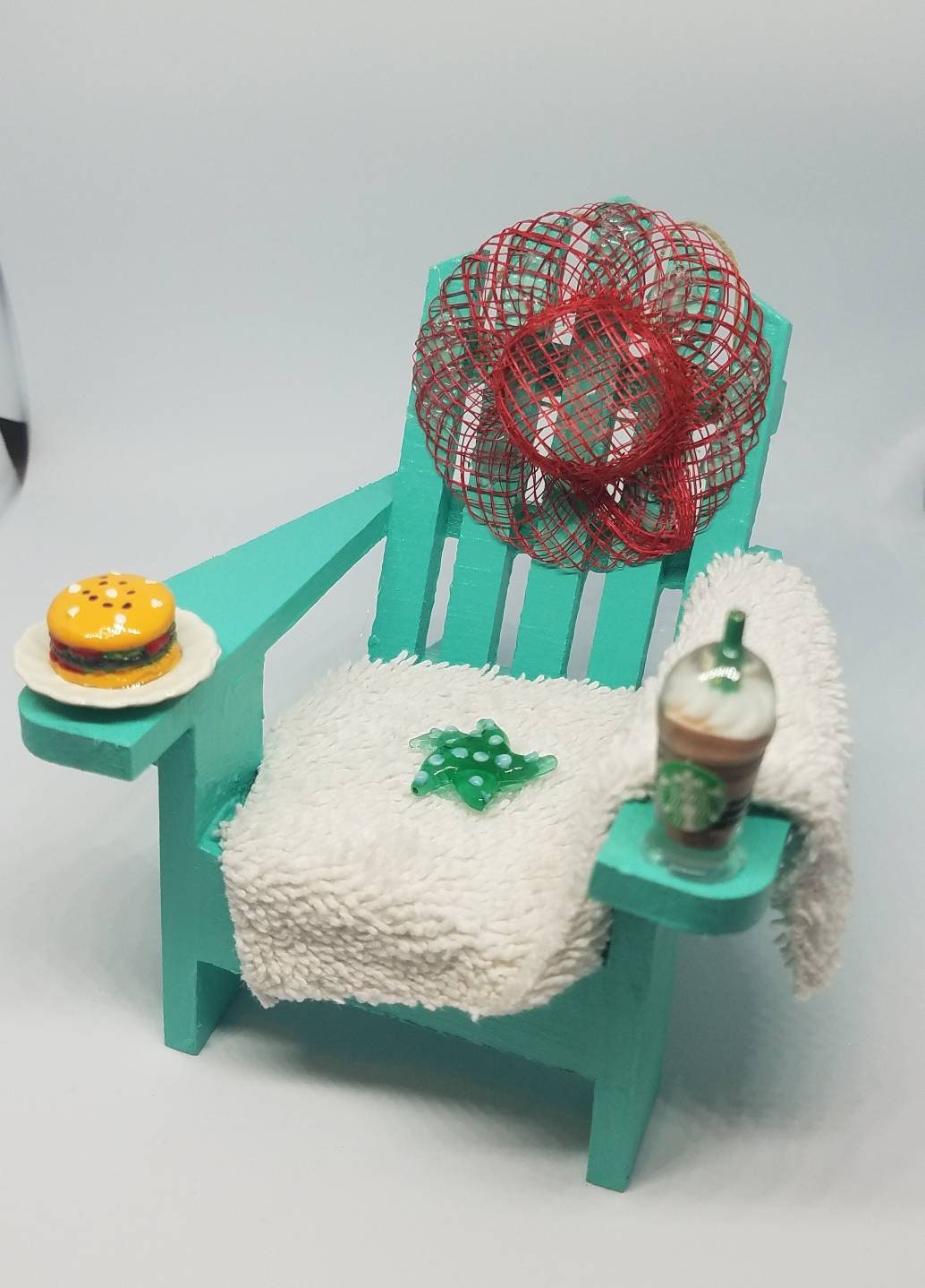 Adirondack Ornament, Christmas Beach Ornament, Adirondack Chair Christmas Ornament, Beach Chair Christmas Ornament, Adirondack Chair