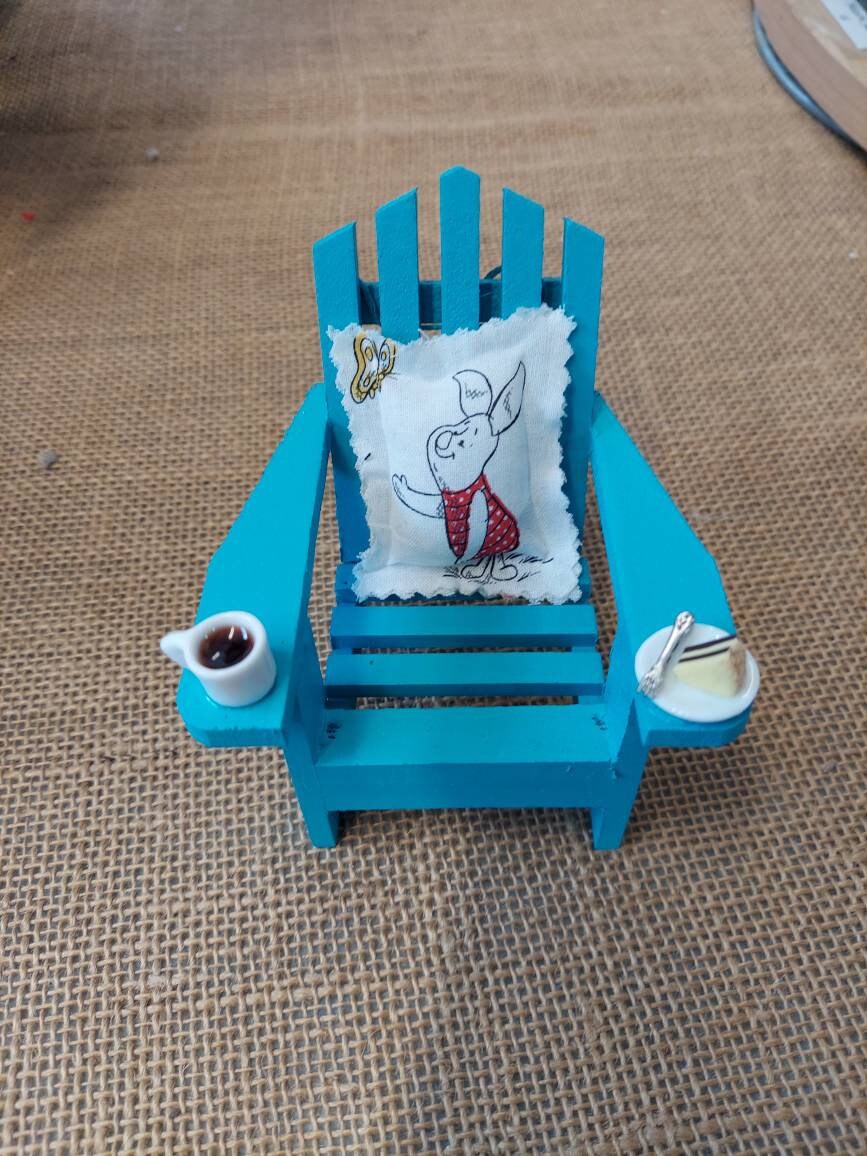 Adirondack Christmas Beach Ornament, Adirondack Chair Christmas Ornament, Beach Chair Christmas Ornament