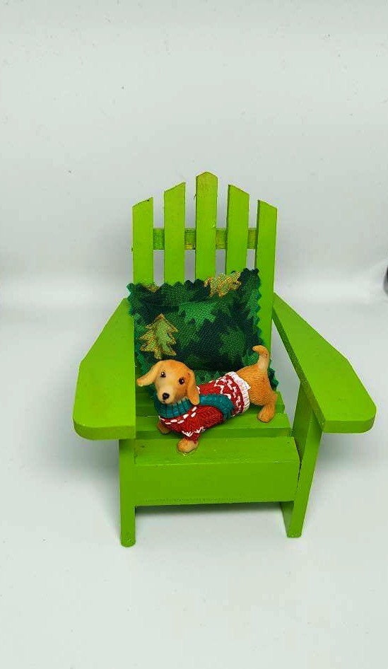 Adirondack Ornament, Christmas Beach Ornament, Adirondack Chair Christmas Ornament, Beach Chair Christmas Ornament, Adirondack Chair