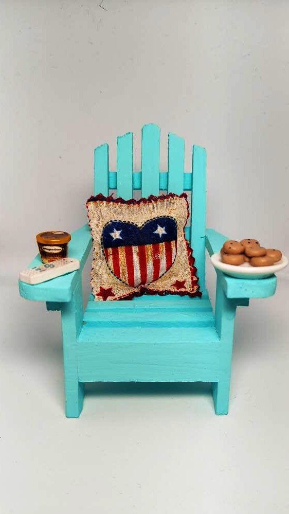 Adirondack Ornament, Christmas Beach Ornament, Adirondack Chair Christmas Ornament, Beach Chair Christmas Ornament, Adirondack Chair