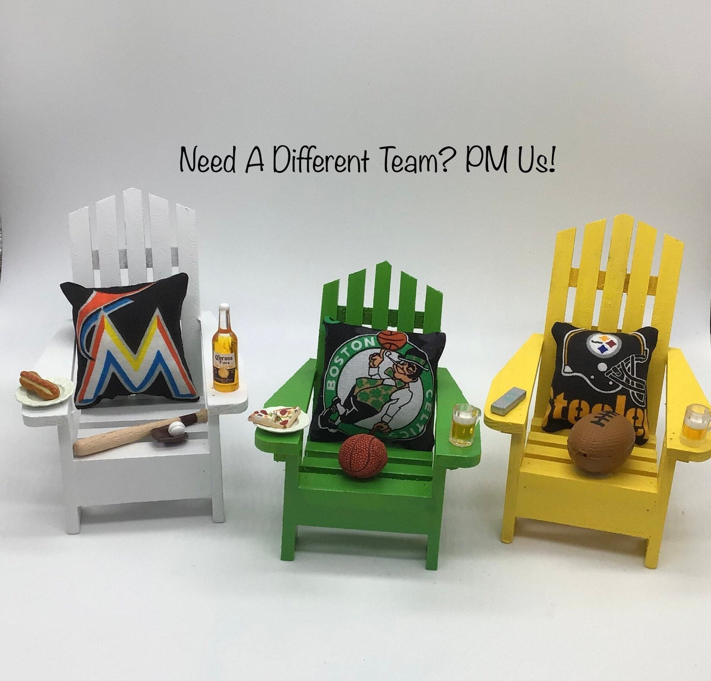 Boston Celtics Christmas Ornament, Coastal Chair Ornament, Celtics Christmas Ornament