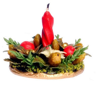 Miniature Christmas Dinner I Dollhouse Christmas Miniatures I Miniature Feast I Miniature Food I Miniature Dinner I Miniature Christmas Deco