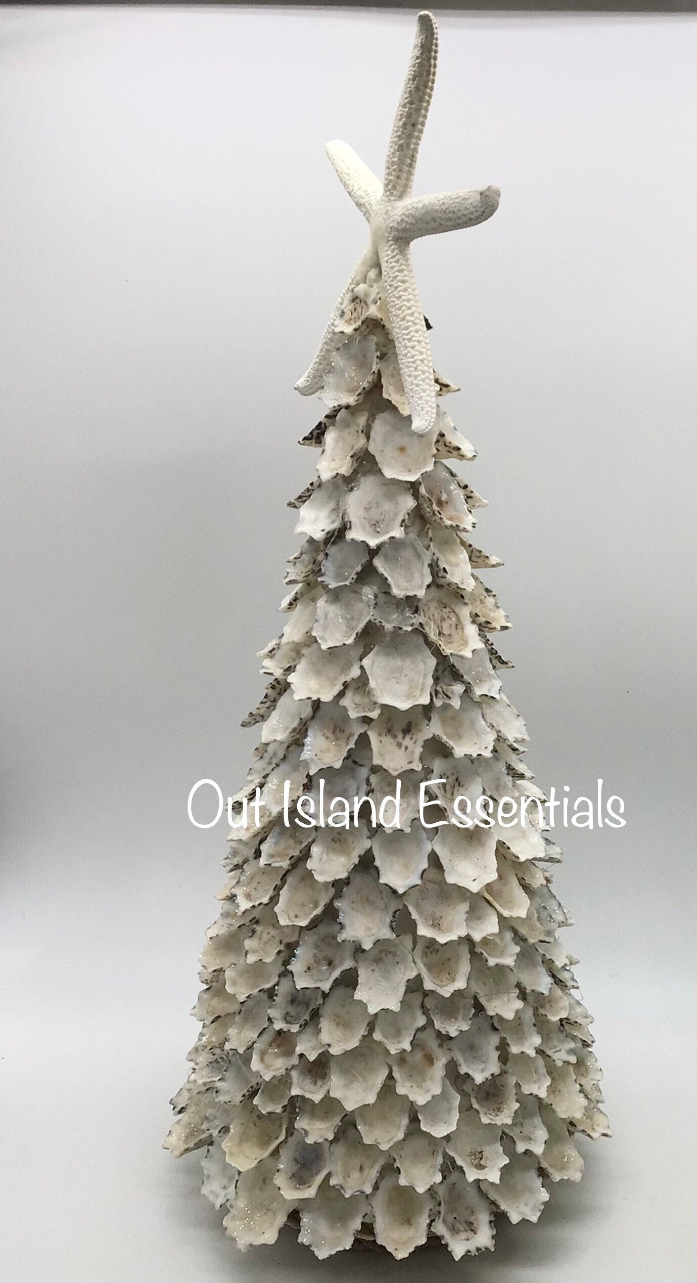 Seashell Christmas Tree I Coastal Christmas Tree I Coastal Decor I Limpet Seashell Tree I Coastal Christmas Decor I Coastal Cottage
