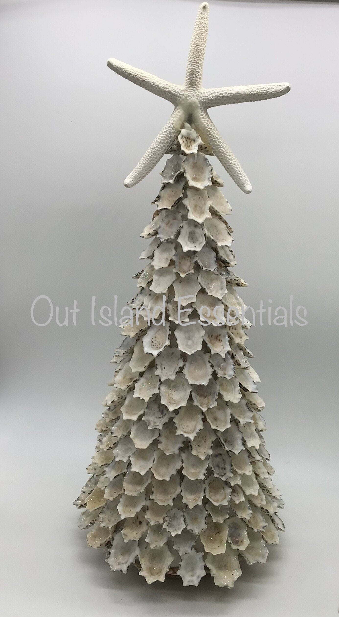 Seashell Christmas Tree I Coastal Christmas Tree I Coastal Decor I Limpet Seashell Tree I Coastal Christmas Decor I Coastal Cottage
