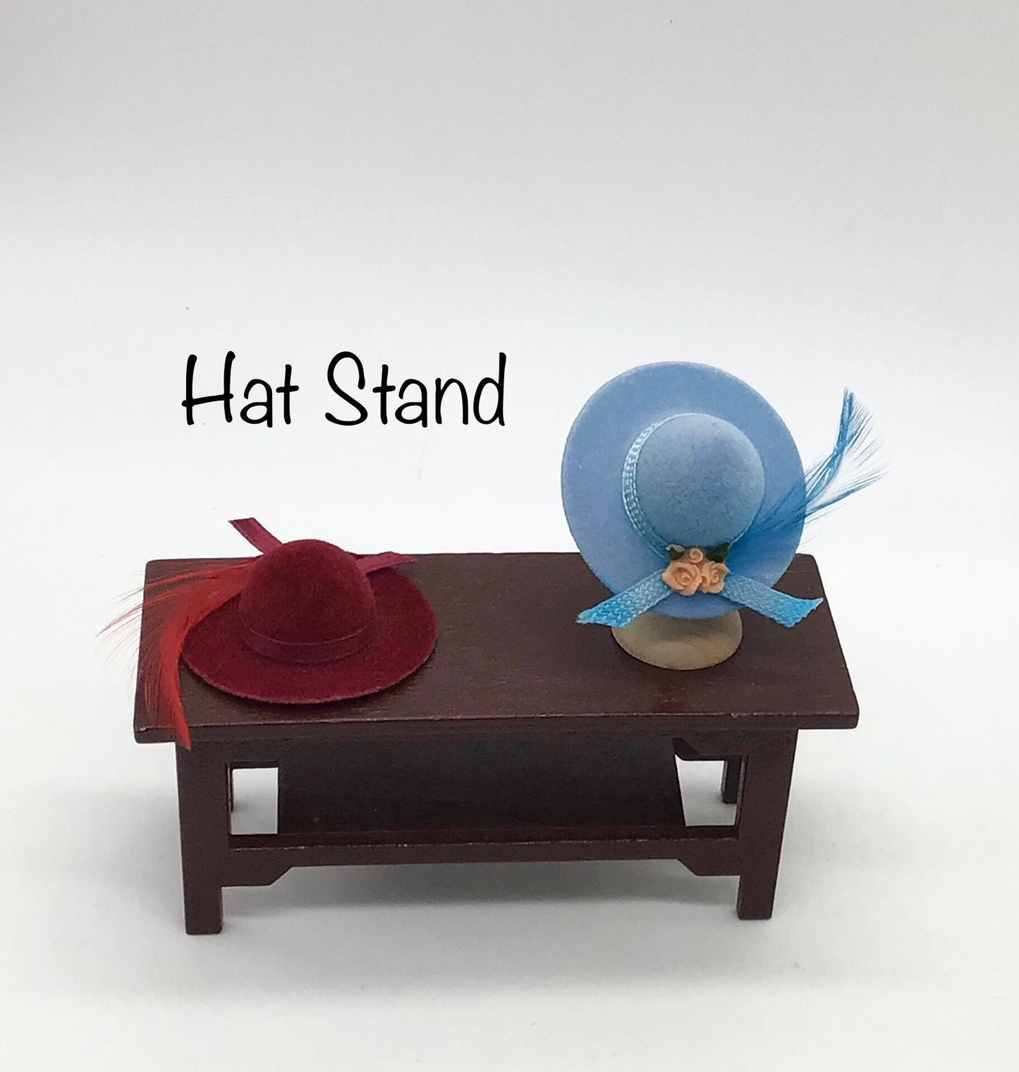 Miniature Hat Stand ONLY I Miniature Women's Hat Stand I Dollhouse 1 12 Scale Hat Display Stand I Miniature Clothing Accessories