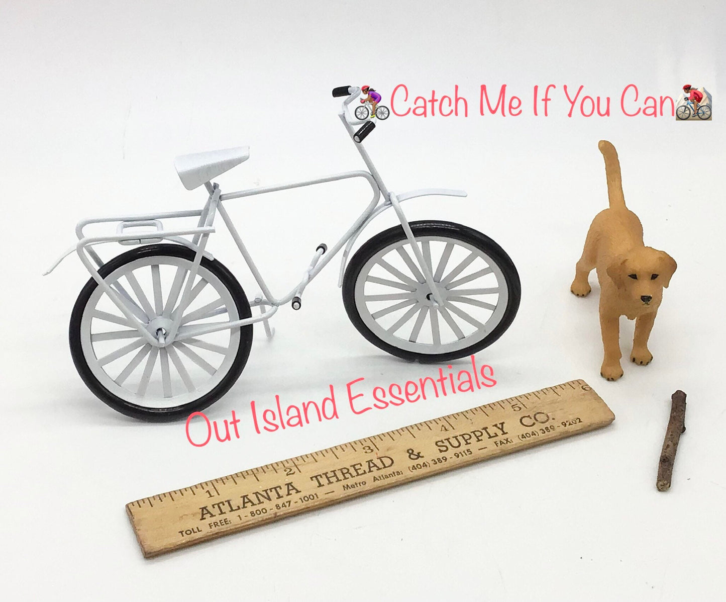 Dollhouse Bicycle I Miniature Doll Bike I Miniature Dollhouse Bicycle I 1:12 Scale Dollhouse Accessories