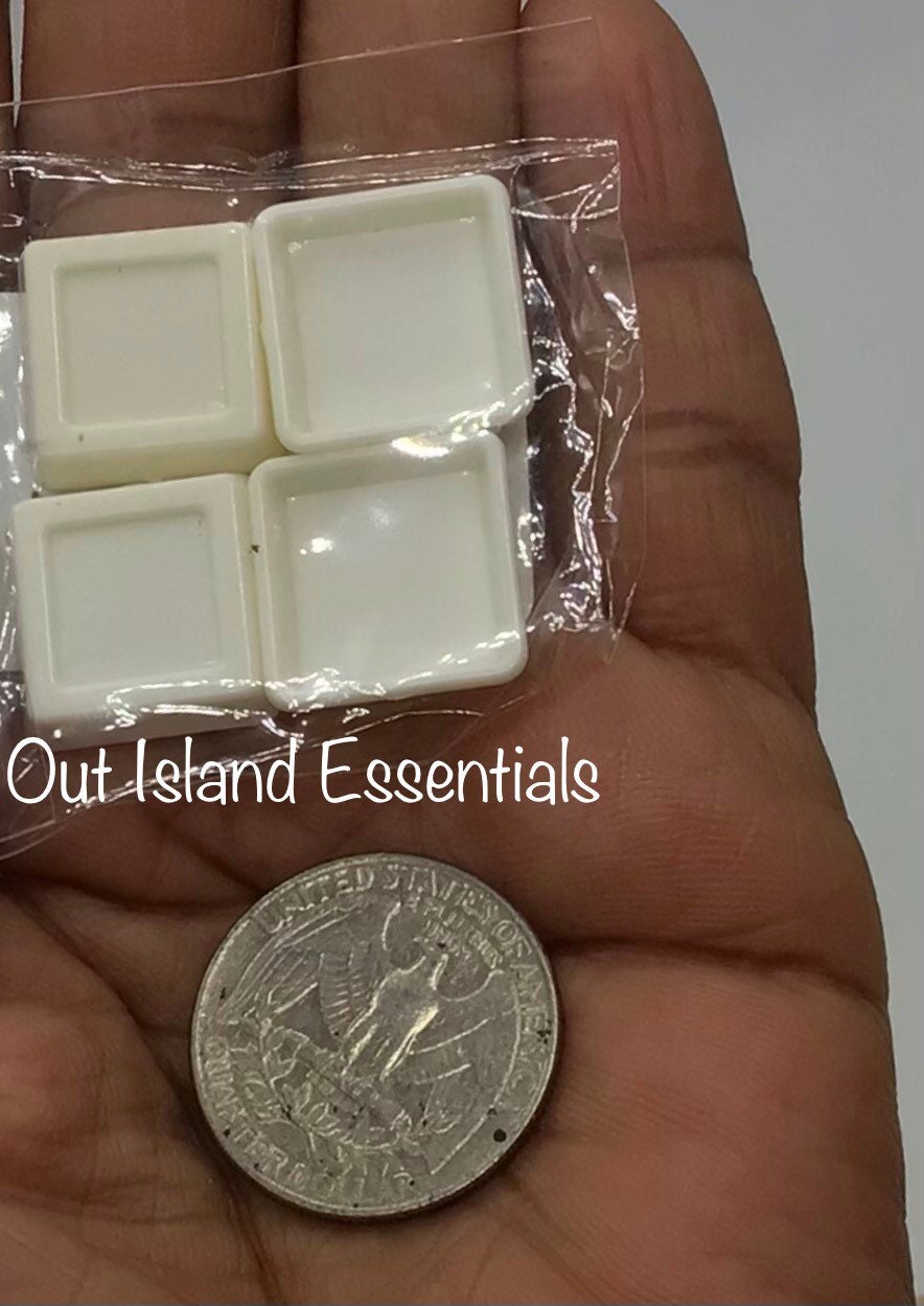 4 Pc. Miniature Square Plates Dollhouse White Dishes I Miniature Dishes I 1:12 Scale