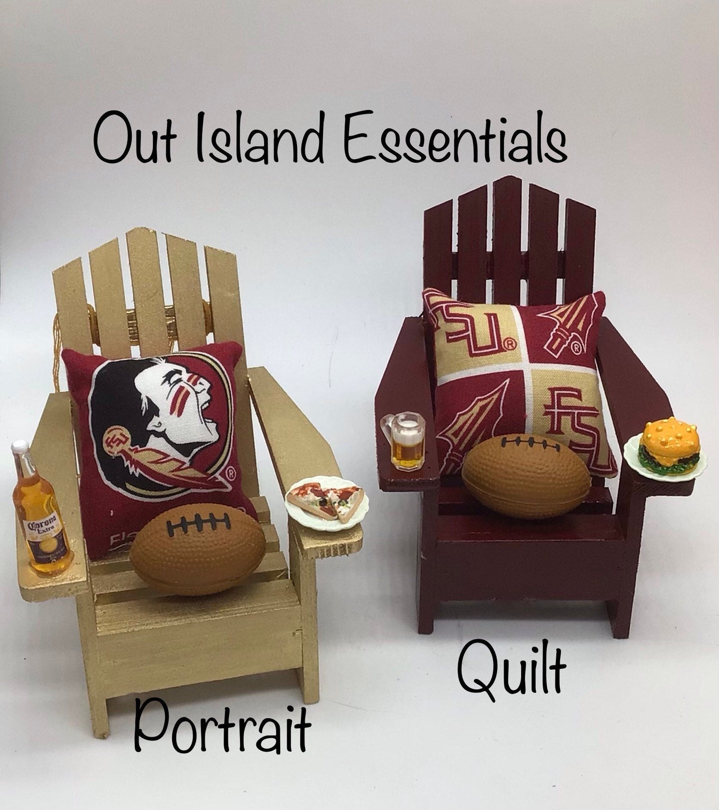 Florida State University Ornament I College Football Christmas Ornament I Seminoles Christmas Ornament I Go Seminoles Coastal Christmas
