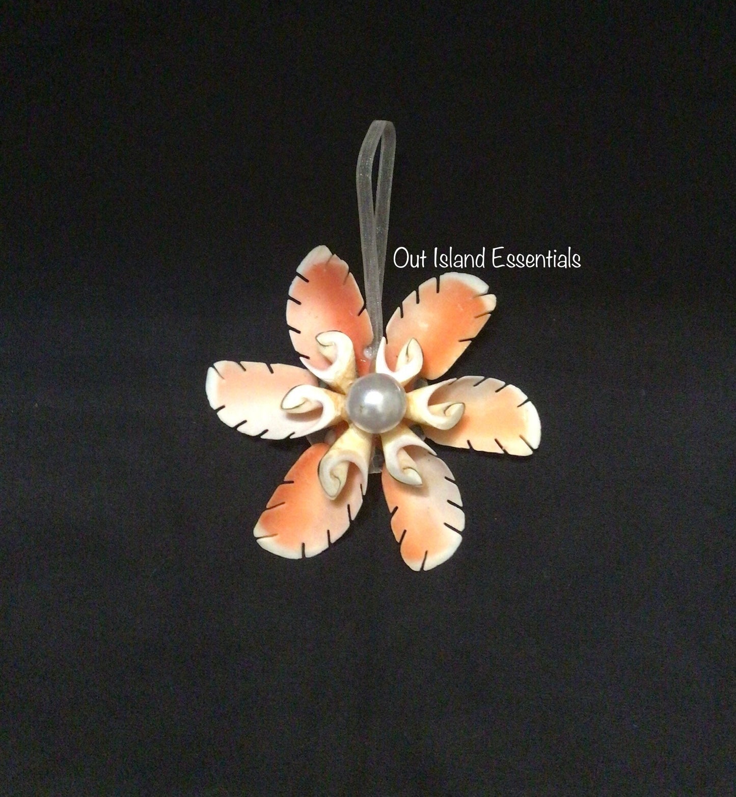 Snowflake Luai | Seashell Ornament | Seashell Christmas Ornament | Handmade Ornament | Coastal Ornament | Coastal Snowflake