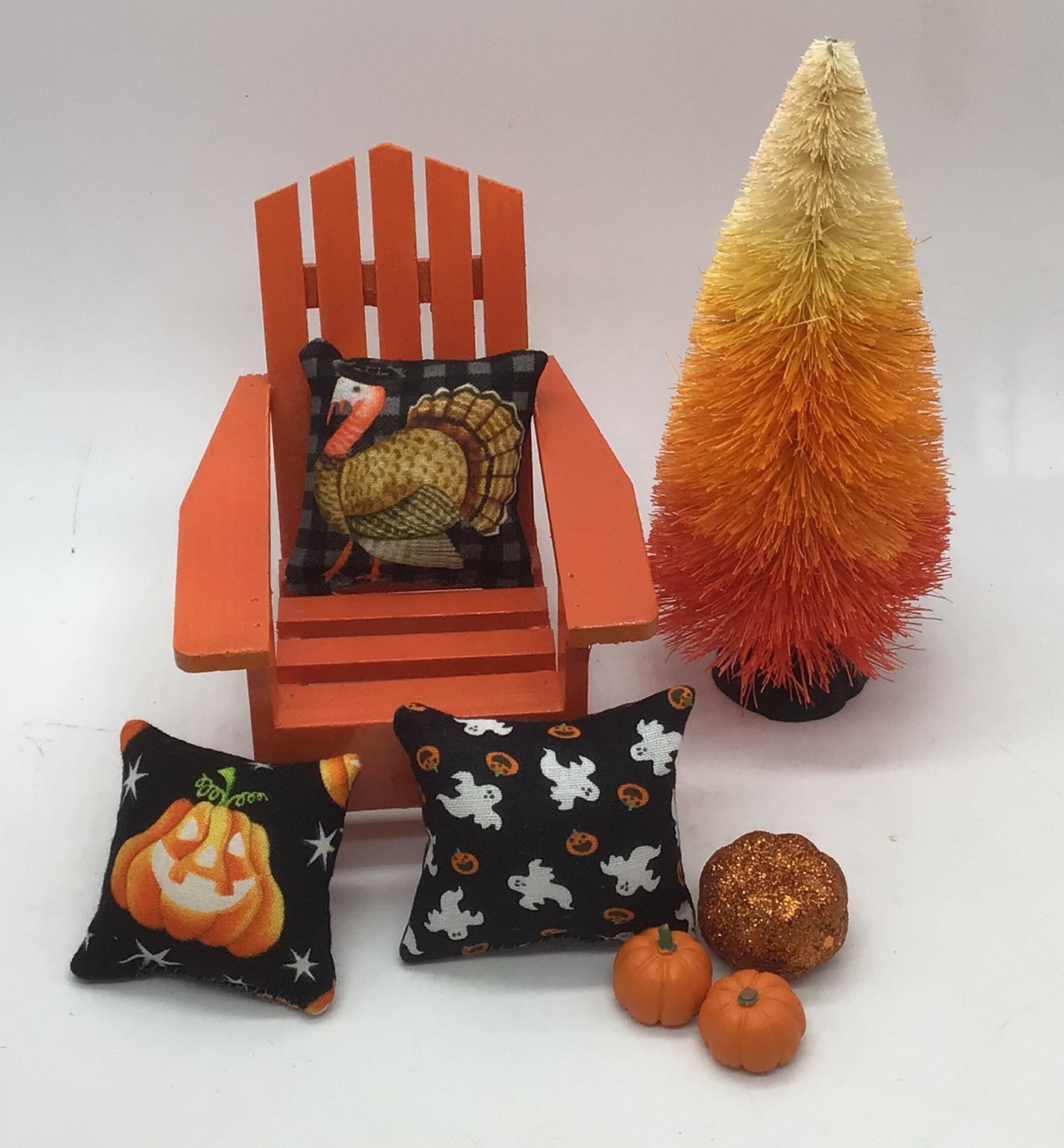 Dollhouse Miniature Fall Decor I Miniature Doll Autumn I Miniature Halloween Decor I 1:12 Scale Doll Fall | Miniature Fall And Autumn
