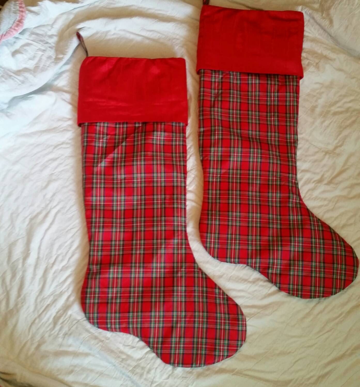 40" Made To ORDER I Christmas Stocking | Christmas Stocking | Extra Large Christmas Stocking | Large Christmas Stocking | Oversize Stocking