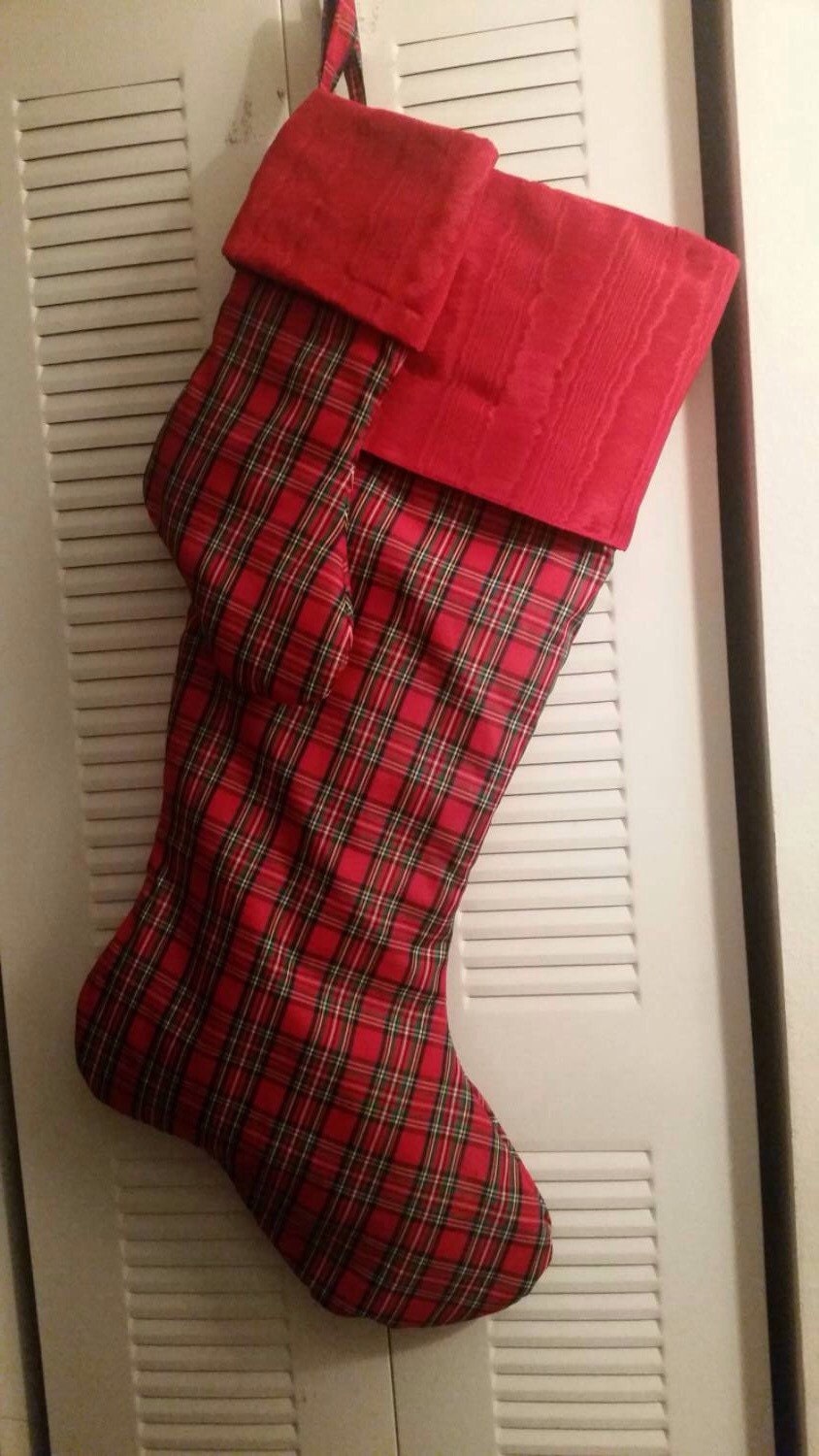 40" Made To ORDER I Christmas Stocking | Christmas Stocking | Extra Large Christmas Stocking | Large Christmas Stocking | Oversize Stocking