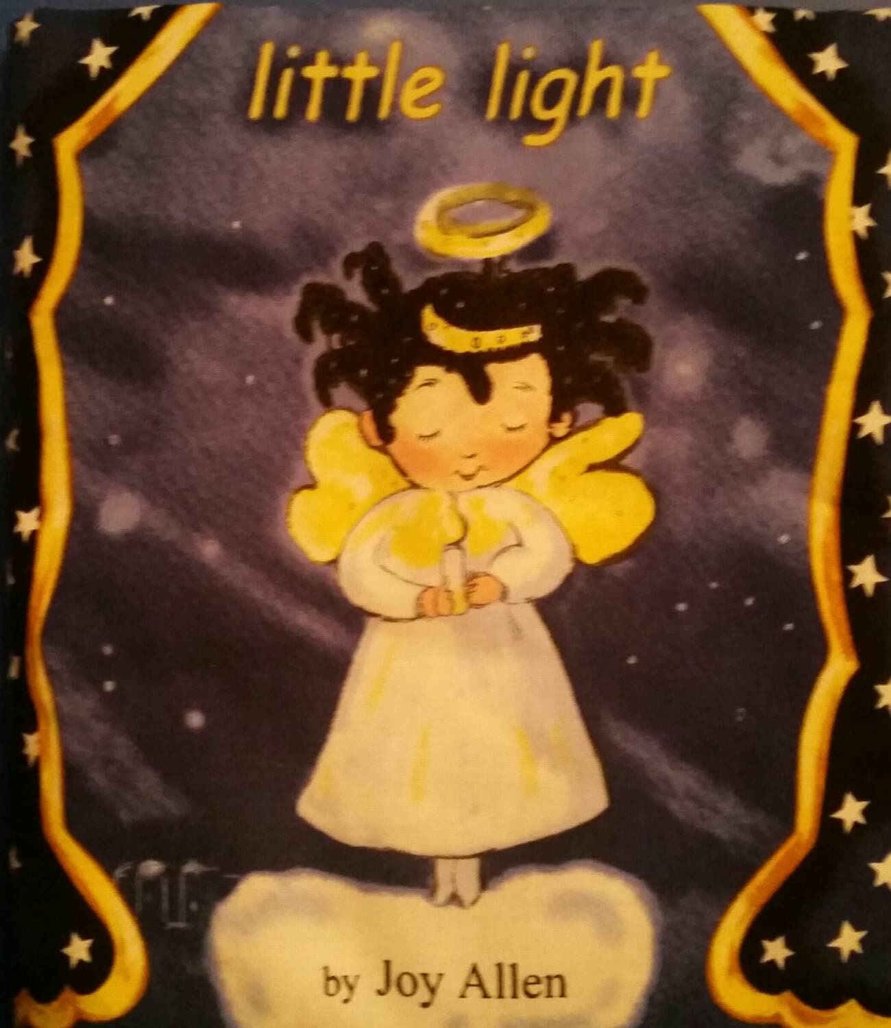 Little Light by Joy Allen Fabric Book, Fabric Book, Children's Book, Cloth Book, Baby Book, Washable Fabric Book