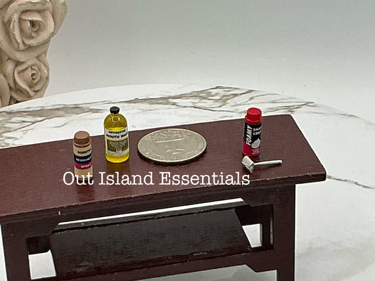 Miniature Shaving Cream I Miniature 1:12 Scale Bathroom Accessories I Miniature 1 12 Scale Foaming Shaving Cream