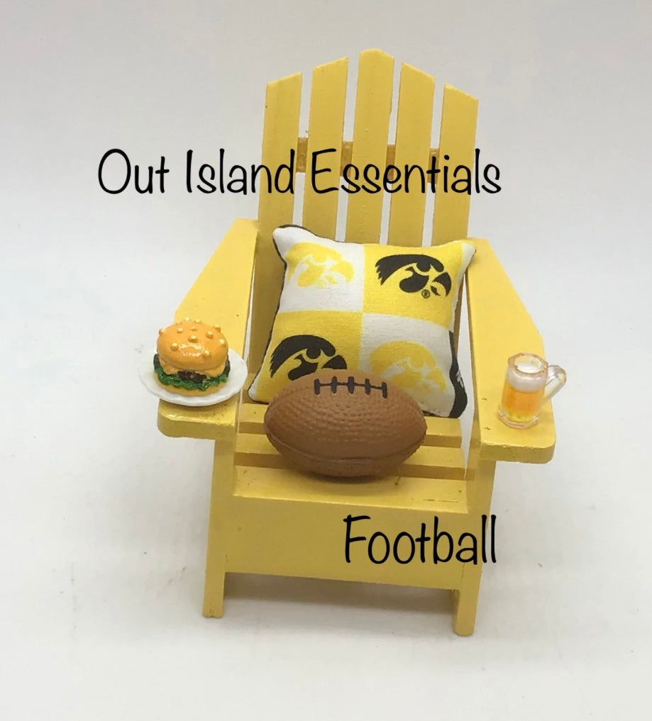 Iowa Hawkeyes Ornament I College Football Christmas Ornament I Iowa Christmas Ornament I Hawkeyes Coastal Christmas