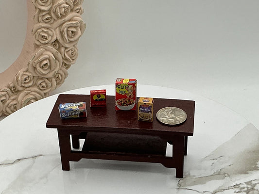 Miniature Food Assortment | Dollhouse Grocery I Miniature Food I Miniature Dollhouse Shopping I 1:12 Scale Accessories