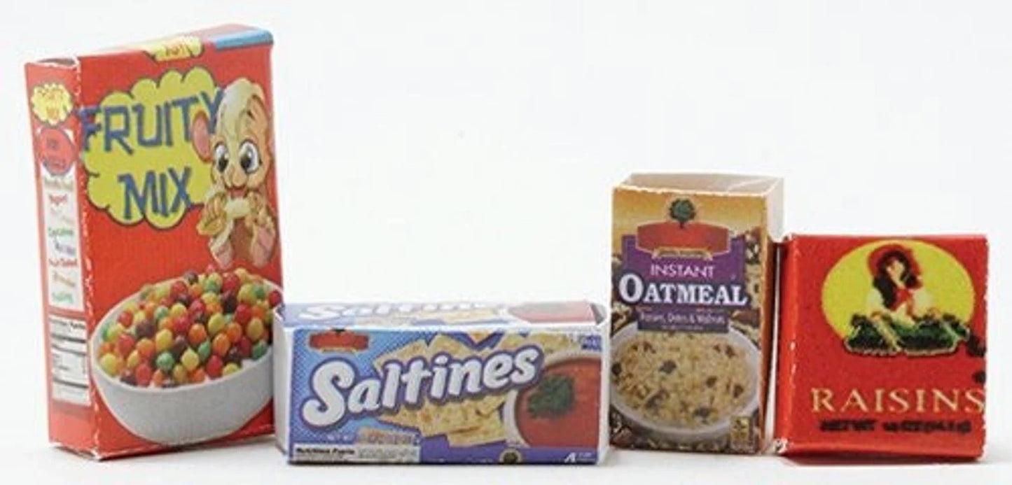 Miniature Food Assortment | Dollhouse Grocery I Miniature Food I Miniature Dollhouse Shopping I 1:12 Scale Accessories